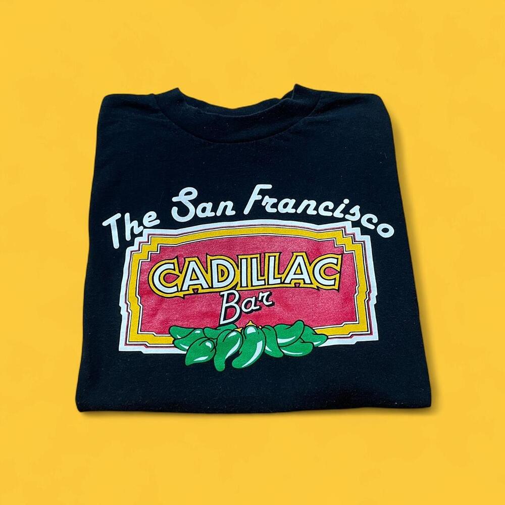 Vtg San Francisco Cadillac Bar Tee - Size L